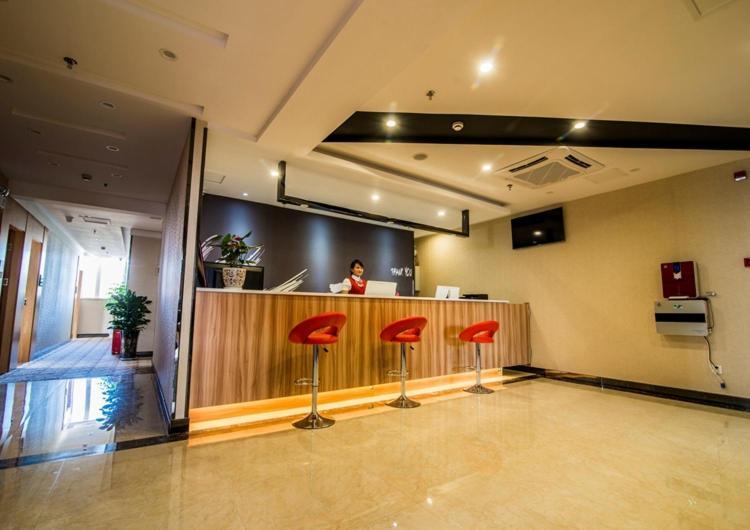 Thank Inn Chain Hotel Sichuan Luzhou Longmatan District Trade City Exterior foto